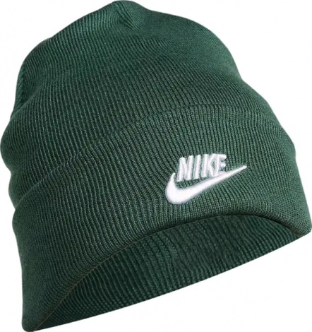 Шапка Nike PEAK FUTURA BEANIE темно-зелена HF0186-323