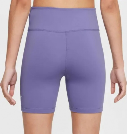 Велосипедки підліткові Nike ONE DRI-FIT 5" фіолетові FZ5603-527