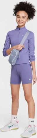 Велосипедки підліткові Nike ONE DRI-FIT 5" фіолетові FZ5603-527