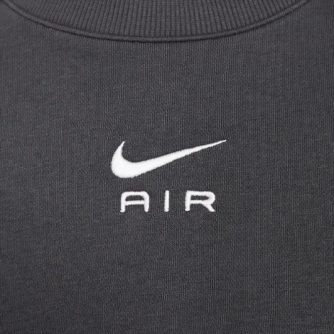 Світшот підлітковий Nike AIR CREW чорно-сірий FZ4956-010