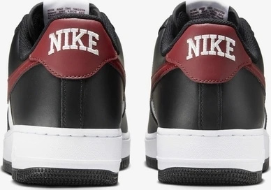 Кросівки Nike AIR FORCE 1 07 чорно-біло-червоні FZ4615-001