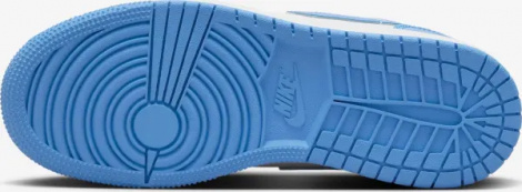 Кросівки підліткові Nike AIR JORDAN 1 LOW SE (GS) блакитно-білі FZ3929-114