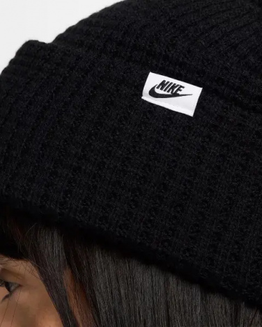 Шапка Nike PEAK WAFFLE KNIT BEANIE чорна FZ2123-010