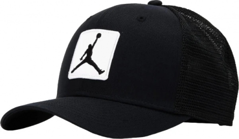 Кепка Nike JORDAN U RISE CAP S CB TRKR JM PTCH черная FZ0774-010