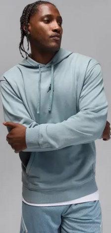 Худі Nike JORDAN SPORT CROSSOVER DRI-FIT димчасто-блакитне FV8606-041