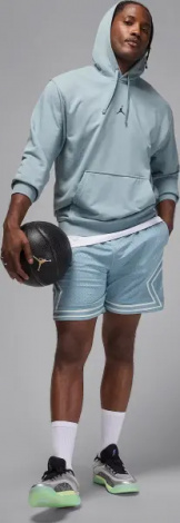 Худі Nike JORDAN SPORT CROSSOVER DRI-FIT димчасто-блакитне FV8606-041