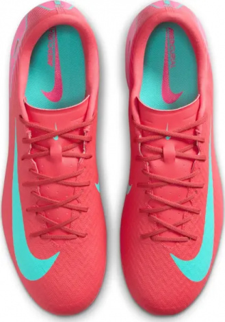 Бутси Nike MERCURIAL ZOOM VAPOR 16 ACADEMY AG червоно-рожево-бірюзові FQ8364-800