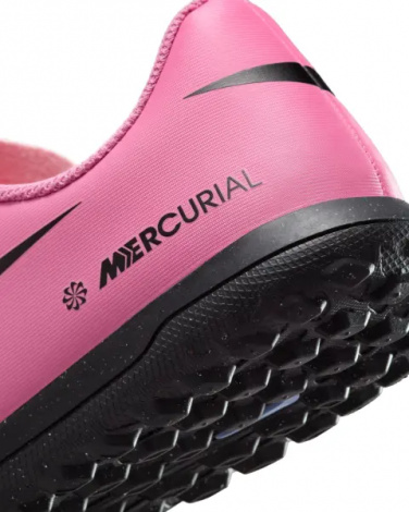 Сороконіжки (шиповки) дитячі Nike JR MERCURIAL VAPOR 16 CLUB TF рожево-червоні FQ8287-600