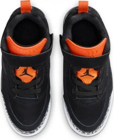 Кросівки дитячі Nike JORDAN SPIZIKE LOW (PS) чорно-помаранчево-білі FQ3951-008