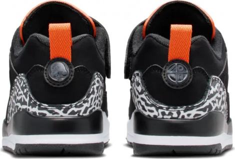 Кросівки дитячі Nike JORDAN SPIZIKE LOW (PS) чорно-помаранчево-білі FQ3951-008
