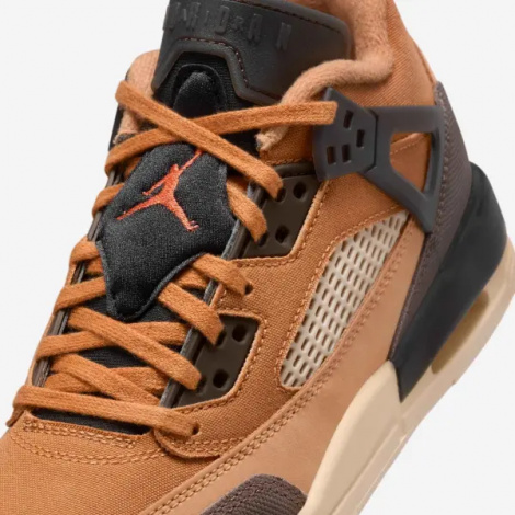 Кросівки підліткові Nike JORDAN SPIZIKE LOW (GS) коричнево-чорні FQ3950-202