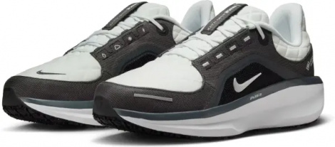 Кроссовки беговые Nike AIR WINFLO 11 GORE-TEX бело-темно-серые FQ1358-004