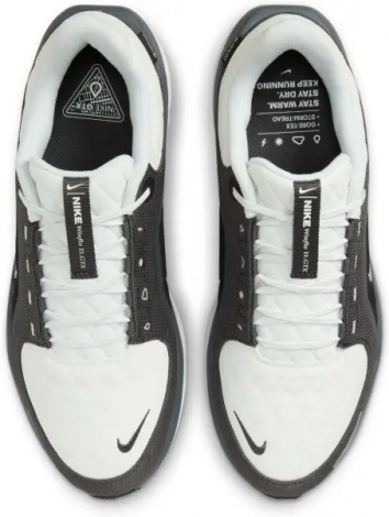 Кроссовки беговые Nike AIR WINFLO 11 GORE-TEX бело-темно-серые FQ1358-004