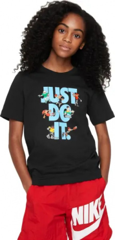 Футболка підліткова Nike JDI MULTI SPORT чорно-блакитна FN9667-010