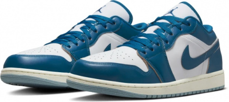 Кросівки Nike AIR JORDAN 1 LOW SE синьо-білі FN5214-141