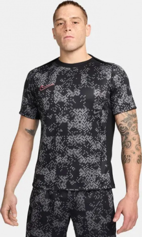 Футболка Nike ACADEMY PRO DRI-FIT GRAPHIC черно-серо-розовая FN2411-069