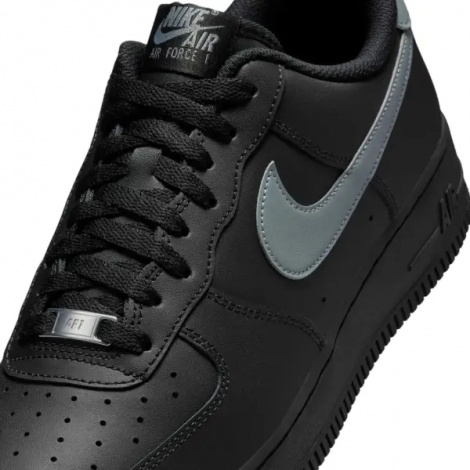 Кроссовки Nike AIR FORCE 1 07 черно-серые FJ4146-003