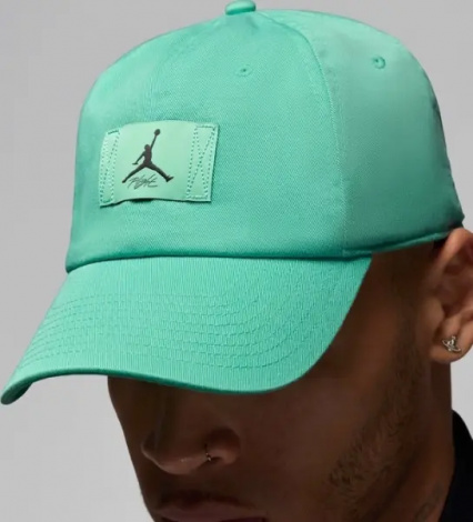 Кепка Nike JORDAN CLUB CAP ADJUSTABLE HAT PATCH бирюзовая FD5181-349