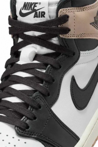Кросівки жіночі Nike JORDAN 1 RETRO HIGH OG LATTE коричнево-біло-чорні FD2596-021