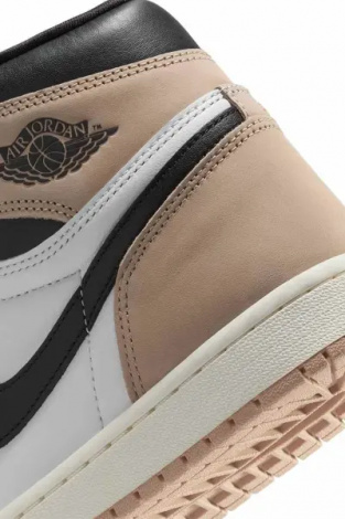 Кросівки жіночі Nike JORDAN 1 RETRO HIGH OG LATTE коричнево-біло-чорні FD2596-021