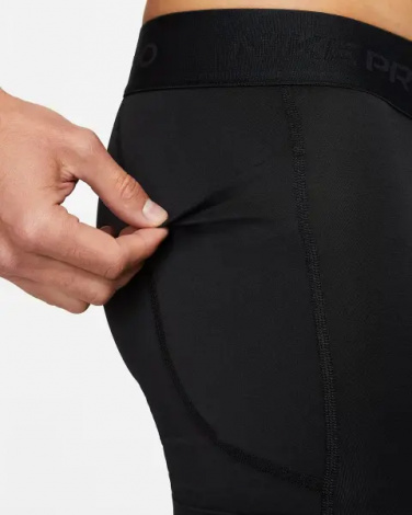 Термошорти Nike PRO DRI-FIT BRIEF SHORTS чорні FD0685-010
