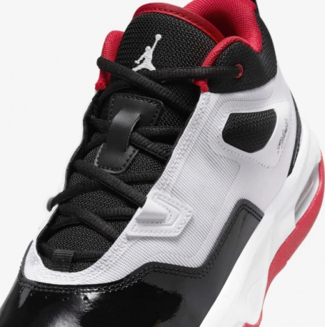 Кросівки підліткові Nike JORDAN STAY LOYAL 3 (GS) біло-чорно-червоні FB9922-101