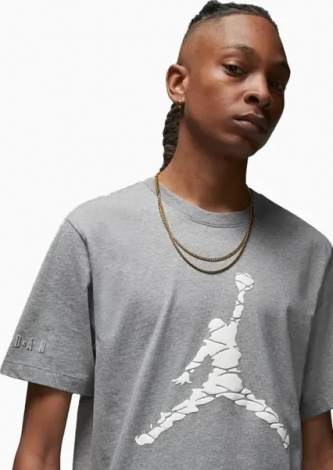 Футболка Nike JORDAN ESSENTIALS сіра DX9581-091