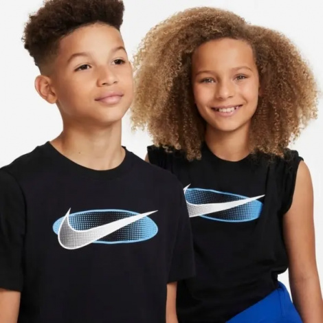 Футболка підліткова Nike SPORTSWEAR CORE BRANDMARK чорна DX9523-010