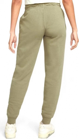 Спортивні жіночі штани Nike W NSW ESSNTL PANT REG FLC MR хакі DX2320-351