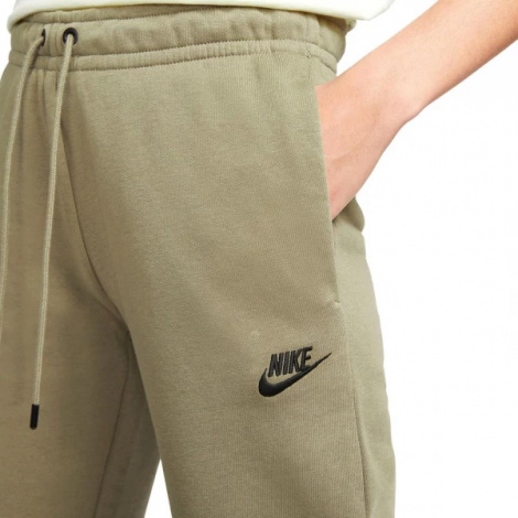 Спортивні жіночі штани Nike W NSW ESSNTL PANT REG FLC MR хакі DX2320-351