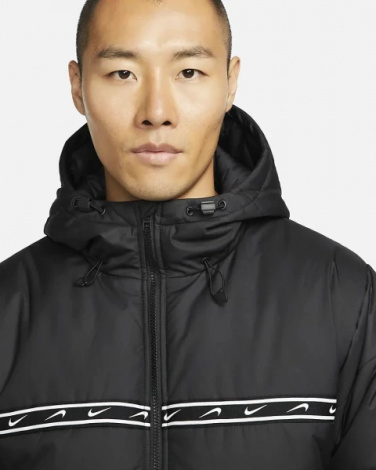 Куртка Nike M NSW REPEAT SYN FILL JKT чорна DX2037-010