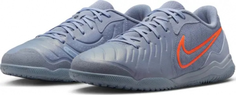 Футзалки (бампы) Nike TIEMPO LEGEND 10 ACADEMY IC светло-сине-оранжевые DV4341-402