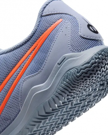 Футзалки (бампы) Nike TIEMPO LEGEND 10 ACADEMY IC светло-сине-оранжевые DV4341-402