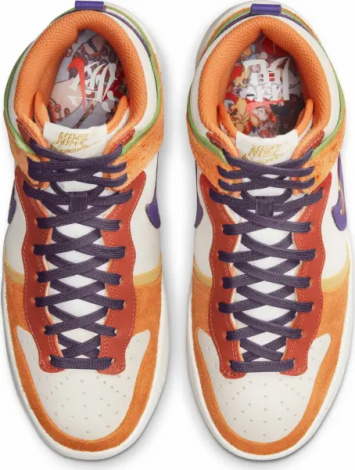 Кроссовки женские Nike DUNK HIGH UP SETSUBUN разноцветные DQ5012-133