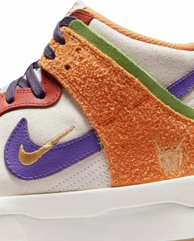 Кроссовки женские Nike DUNK HIGH UP SETSUBUN разноцветные DQ5012-133