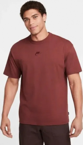 Футболка Nike SPORTSWEAR PREMIUM ESSENTIALS бордовая DO7392-231