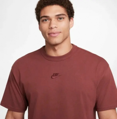 Футболка Nike SPORTSWEAR PREMIUM ESSENTIALS бордовая DO7392-231