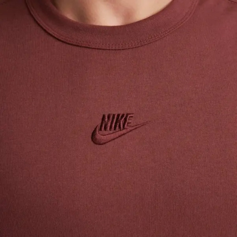 Футболка Nike SPORTSWEAR PREMIUM ESSENTIALS бордовая DO7392-231