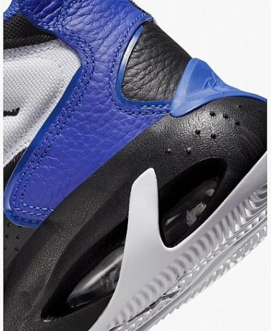 Кросівки баскетбольні Nike JORDAN MAX AURA 4 біло-чорно-сині DN3687-104