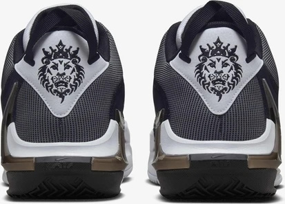 Кроссовки баскетбольные Nike LEBRON WITNESS VI черно-бело-серебряные DM1123-100