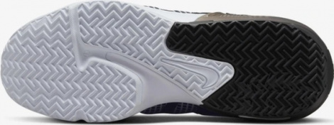 Кроссовки баскетбольные Nike LEBRON WITNESS VI черно-бело-серебряные DM1123-100