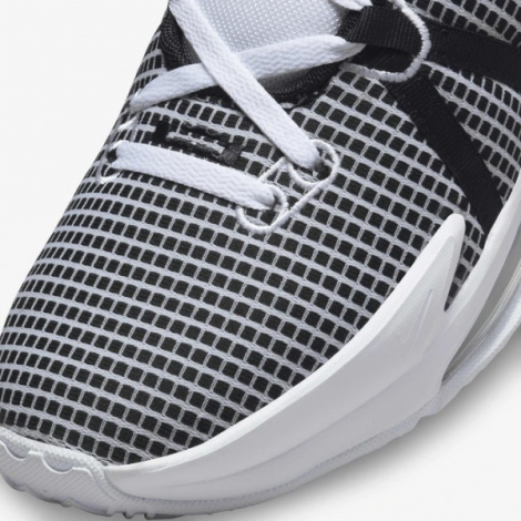 Кроссовки баскетбольные Nike LEBRON WITNESS VI черно-бело-серебряные DM1123-100