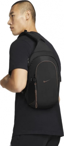 Сумка через плечо Nike NK NSW ESSENTIALS SLING BAG черная DJ9796-010