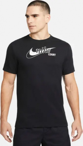 Футболка Nike NIKECOURT DRI-FIT черная DD8376-010