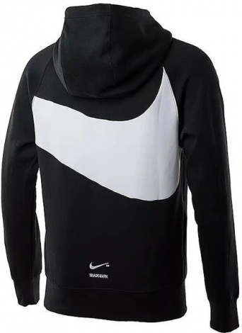 Толстовка Nike NSW SWOOSH TCH FLC PO HD чорна DD8222-010