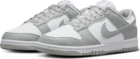 Кроссовки женские Nike DUNK LOW NEXT NATURE серо-белые DD1873-113