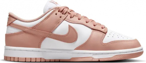 Кроссовки женские Nike DUNK LOW светло-розово-белые DD1503-118