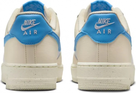 Кроссовки женские Nike AIR FORCE 1 '07 NEXT NATURE кремово-бело-голубые DC9486-110