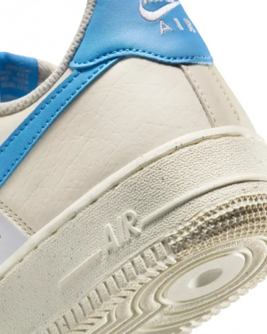 Кроссовки женские Nike AIR FORCE 1 '07 NEXT NATURE кремово-бело-голубые DC9486-110
