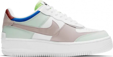Кроссовки женские Nike AIR FORCE 1 SHADOW SE разноцветные CV8480-300